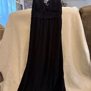 Rue21 Black Lace Maxi Dress